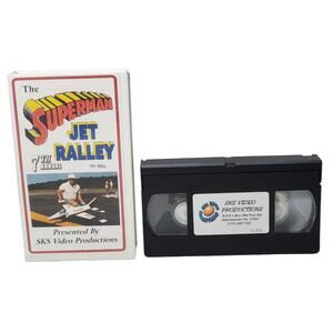 The Superman Jet Ralley  7th Annual VHS Tape HTF RARE